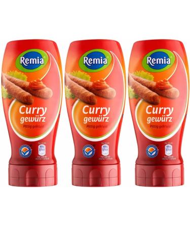 Remia Curry Spice Ketchup 500 ml x 3 Pieces