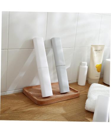 Hoement 3-Piece Portable Toothbrush Container Set | Travel-Friendly Toothbrush Cases for International Shipping - Buy Online on GoSupps.com