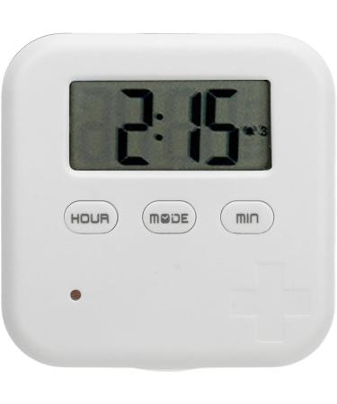 Smart Medication Organizer with Timer Bell Vibration Reminder 4 Compartments Medicine Box for Portable Storage Grey - Buy Online on GoSupps.com