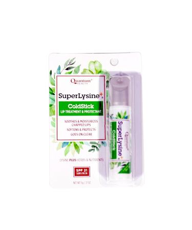 Super Lysine Plus+ ColdStick SPF 21 Regular 0.17 oz (Pack of 2)