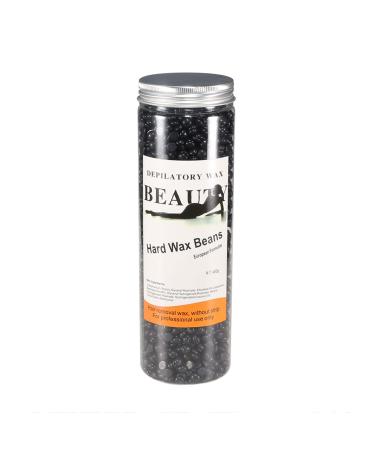 Natural vegetable wax pearls professional stepless hair removal wax for face full body legs armpits pearl wax beans 400/800/1200g (400g black)
