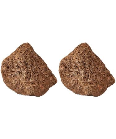sera Rock Red Lava S/M 8-15 cm - Dark red lava stone with porous surface (pack of 2) S/M (pack of 2)