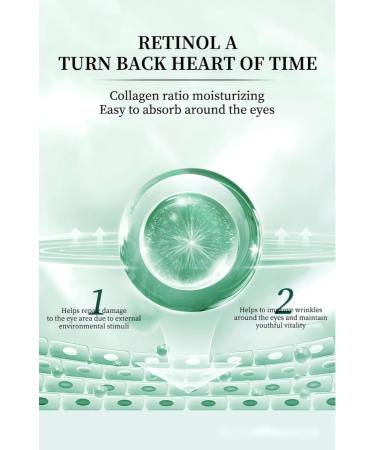 Retinol Eye Cream for Wrinkles & Dark Circles - Anti Aging Formula with Retinyl Esters Moisturizing & Hydrating - Firming & Lifting Treatment for Under Eyes 1.05oz - Buy Online on GoSupps.com