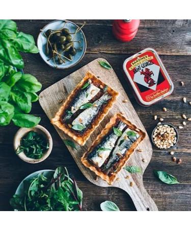 La Belle-iloise - Sardines Saint Georges - Sardines a l huile d olive - 115 g - 4 6 sardines - Buy Online on GoSupps.com