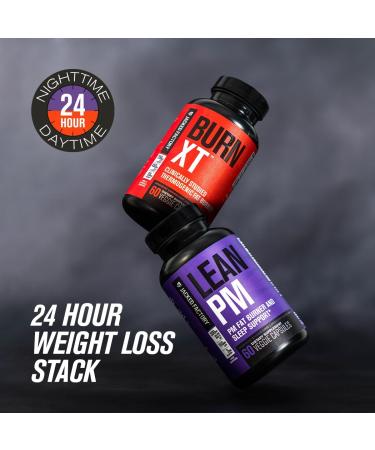 Jacked Factory Burn-XT (60 Capsules) + Lean-PM (60 Capsules) + Lean-XT (60 Capsules) 24-Hour Weightloss Stack w/Clinically Studied Thermogenic Fat Burners & Nighttime Weight Loss Sleep Aid - Buy Online on GoSupps.com