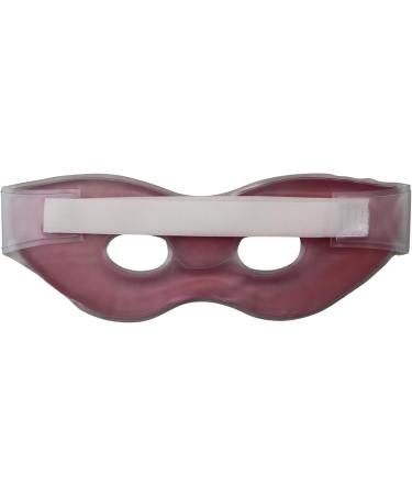 Adjustable Strap Soothing Therapeutic Gel Eye Mask for Hot or Cold Relief - Ideal for Migraine Stress and Puffy Eyes Spa Relieve Stress and Tension Dark Circles Headaches Migraines (Pink) - Buy Online on GoSupps.com