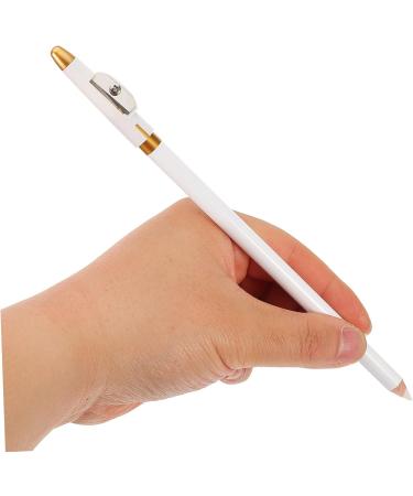 BELLIFFY 12pcs Eyebrow Pencil Sharpener Eyebrow Pencils Eyebrow Pencil for Makeup Wooden White - Buy Online on GoSupps.com