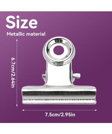 10 Nail Tip Clips for Quick Nail Shape Construction - Metal Nail Extension & Fiberglass Fixation Accessories for Home Salons - Buy Online on GoSupps.com