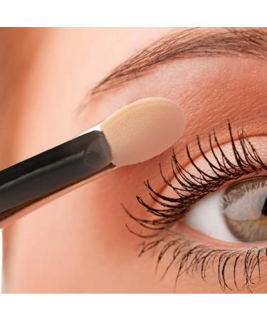 Sponge Eyeshadow Applicator 30pcs - Disposable Dual Sided Oval Brush for Eye Makeup - Perfect for Eyeliner, Arts & Crafts, DIY Nail Art - Beauty Tool - Buy Online on GoSupps.com