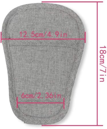 3 Piece Soft Seat Belt Cushion Set for Baby Stroller, Car Seat with Crotch Pad - Universal Straps Covers for Newborns, Infants, Kids - Buy Online on GoSupps.com
