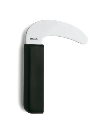 Amefa Select 3001 curved knife with grip thickening 18/10 stainless steel cutlery black gripper for seniors everyday help cutlery rustproof & dishwasher - Buy Online on GoSupps.com