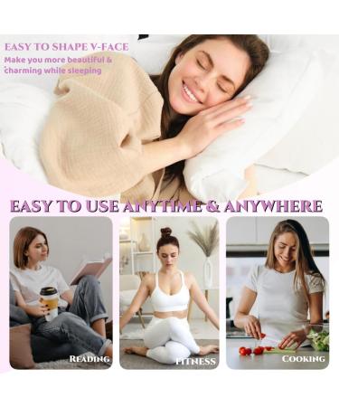 Shop Graphene V-Line Chin Up Mask - V-Shaped Face Mask & Jaw Exerciser for a Youthful Look | Lilac Color International Shipping Available - Buy Online on GoSupps.com
