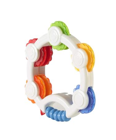 Fisher-Price BLT37 Baby's First Tambourine - Rattle Sounds Toy for Infants 3 Months+ - Buy Online on GoSupps.com