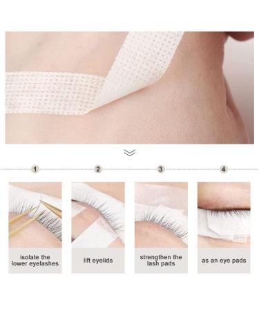 Lunamoon Eyelash Tape - 6 Rolls Micropore Lash Extension Tape for Perfect Isolation (White) - Best for Professionals - Buy Online on GoSupps.com