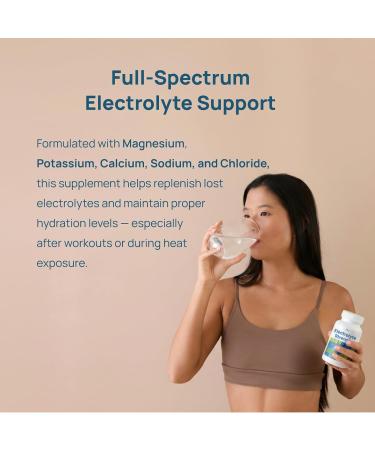 VHC Electrolyte Capsules Max Strength Salt Pills Supplement for Running Endurance Sports Nutrition Electrolytes Pills 1 - Buy Online on GoSupps.com