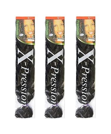 X-pression Premium Original Sensationnel (Pack of 3 30) 30 Pack of 3