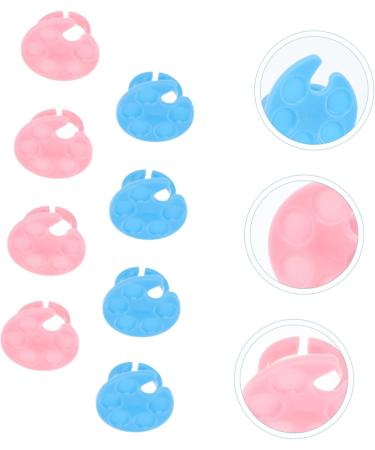 CALLARON 20pi ces Mini-anneaux De Manucure De Dessin Anneaux De Manucure Palettes De Coloriage Pour Magasin De Fournitures De Magasin De Assorties - Buy Online on GoSupps.com