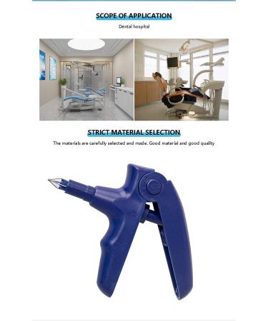 Orthodontic Braces Color Bands Set (1040 pcs) - Blue Rubber Ligature Ties & Guns for Dental Teeth - Multi-Color Orthodontic Ring Bands - Buy Online on GoSupps.com