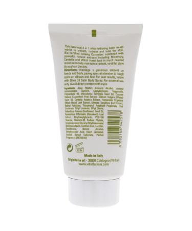 Villa Floriani Ultra Hydrating Cucumber Body Cream - Moisturizing Women's Body Cream 2.53 oz | International Shipping Available - Buy Online on GoSupps.com
