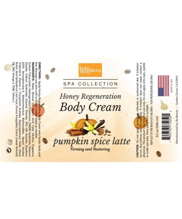 BeBeauty Pumpkin Spice Latte Honey Regeneration Body Cream Hydrating & Nourishing Body Lotion for Smooth Soft Cozy-Scented Skin 32 oz 32 Ounce (Pack of 1) - Buy Online on GoSupps.com