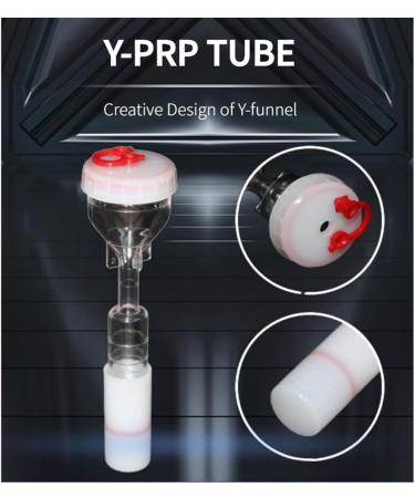 TRIPPER Y-PRP Tube for Beauty Platelet Rich Plasma PRP Kit Durable Easy to Use Transparent - Buy Online on GoSupps.com