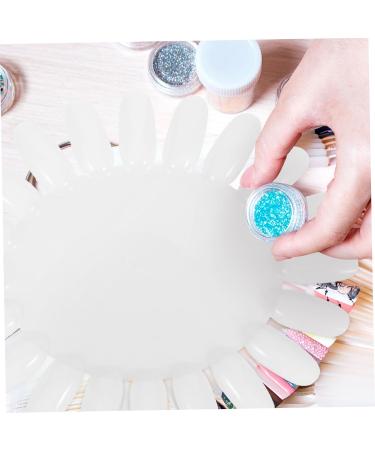  BIUDECO 1 Card Presentation Nail Color Wheel Display Nail Art Color Card Manicure Nail Wheel Color Card Gel For Nail Polish - Buy Online on GoSupps.com