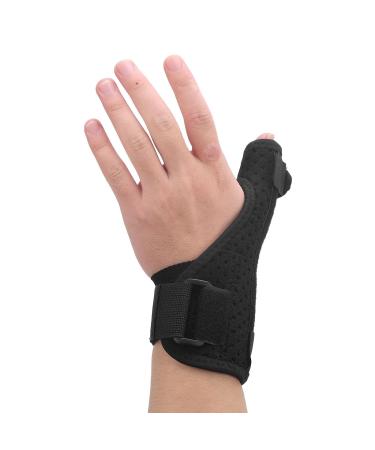 Adjustable Breathable Elastic Wrist Thumb Brace for Men - Left Hand Splint for Broken Recovery Basketball & Fitness - Buy Online on GoSupps.com