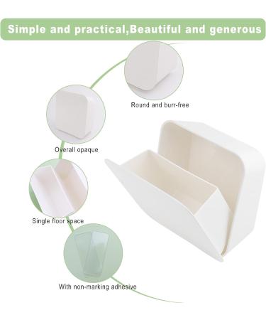 Xuezoioy Portable Sanitary Napkin Storage Container - White, 5.5x4.7x2 inches - Bathroom Period Bag for Women - Buy Online on GoSupps.com