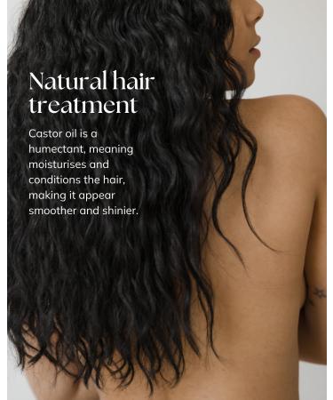 Nikura Castor Oil 250ml - Hair Growth, Skin, Face, Body, Scalp, Eyelashes, Eyebrows, Nails | Moisturising & Hydrating | Natural Vegan UK | BPA Free | Pack of 1 - Buy Online on GoSupps.com