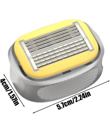 Youngwier Head Shaver for Men SelfCutting Trimmer for Head and BeardGrooming Tool SelfHaircut for Men Seniors Athletes Travel Home Daily Morning Yellow - Buy Online on GoSupps.com