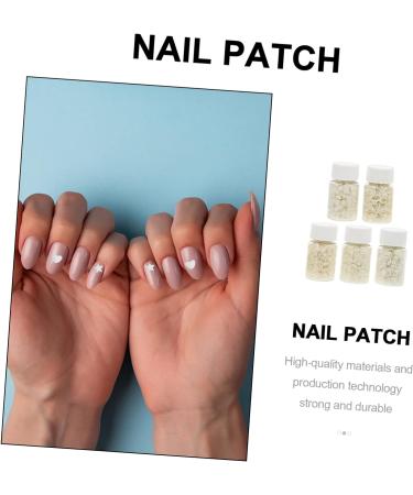 Housoutil 5 Diy Material Fluorescent Nail Patches Diy Crafts Nail Slices Luminous Fingernail Patch Nail Embellishments Manicure Decor Nail Art Diy Patch Sequins Polymer Clay Sticker - Buy Online on GoSupps.com