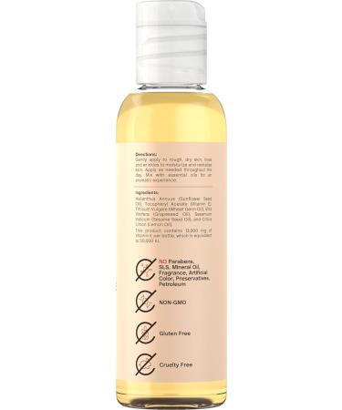Vitamin E Oil 30 000 IU - 4 fl oz | 100% Pure Moisturizing Skin Care | Paraben-Free SLS-Free & Fragrance-Free - Buy Online on GoSupps.com