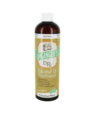 Dr Ginger'S, Mouthwash Coconut Oil Coconut Mint, 12 Fl Oz