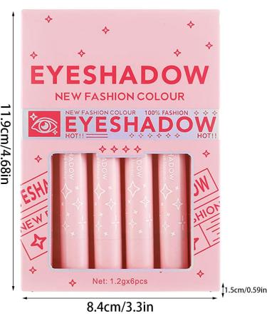 Dual-Color Eyeshadow Stick: Long-Lasting Two-Tone Eye Pencil | Glide Easy Eyeshadow Natural - Buy Online on GoSupps.com