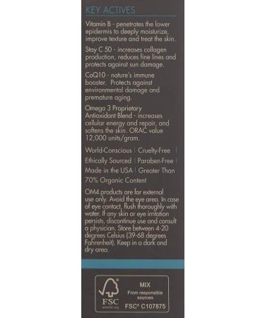 OM4 Sensitive Step 3 - Phytonutrient Cellular Repair Serum | Ultra Calming Men s Serum for Sensitive Skin | International Shipping Available - Buy Online on GoSupps.com