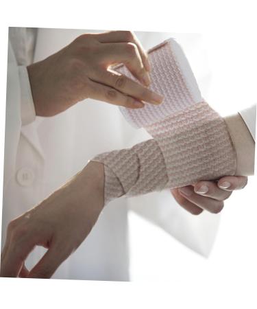 2pcs Elastic Sports Bandage - Self-Closure Muscle Strain Tape | Glass Perfume Bottles - Beige 5x4.5CM - International Shipping - Buy Online on GoSupps.com