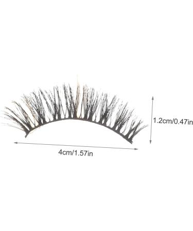 minkissy 10 Pairs Dd Volume False Eyelashes Strip Lashes Women Fake Natural Eyelashes 25 Mm Lashes Colored Eyelashes Cosmetic Eyelashes Colored Lashes Makeup Eyelashes Girl Supplies Fluffy - Buy Online on GoSupps.com