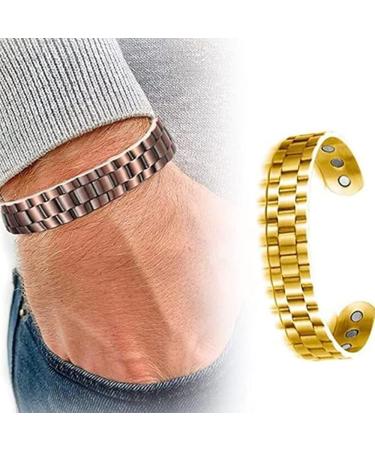 Prostapower Magnetic Copper Band Ellorea Magnetic Copper Prostate Band Magnetic Copper Bracelets for Men Adjustable Copper Bracelet (2pc-u one Size) 2pc-u One Size - Buy Online on GoSupps.com