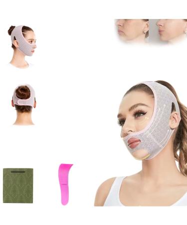 DASHENRAN Beauty Face Sculpting Sleep Mask Face Sculpting Sleep Mask V Line Lifting Mask Double Chin Reducer Face Lift Mask Chin Strap for Double Chin for Women (3PCS)