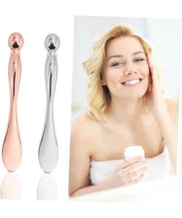 Shop Minkissy 2PC Eye Cream Massager & Mixing Spoon Set - Facial Tools for Skin Care & Eye Care - International Shipping Available - Buy Online on GoSupps.com