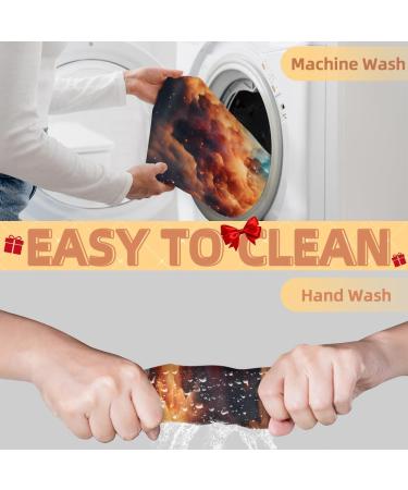 Milky Way Starry Night Beard Bib Apron - Ultimate Beard Hair Catcher for Men | Perfect Gift for Fathers Day Anniversaries & Christmas - Includes 2 Suction Cups - Buy Online on GoSupps.com