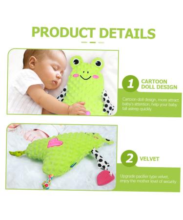 Ibasenice 2ST Sleeping Comfort Towel Cuddly Toy | Baby Pacifier Animal Cloth for Children's Room | Ideal Gift for Boys & Girls - Buy Online on GoSupps.com