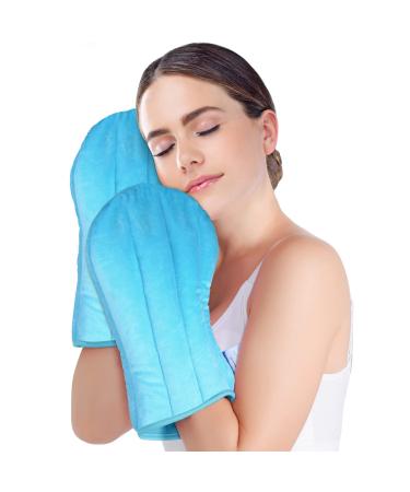 Chenove Microwavable Arthritis Gloves for Pain Relief, Heating Mittens with Moist Heat, Hand Heating Pad for Arthritis, Stiff Joints, Trigger Finger, Carpal Tunnel Hands