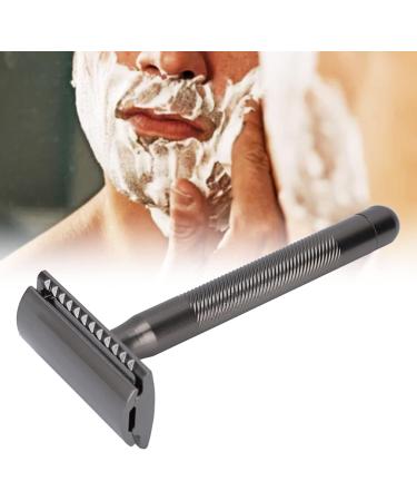 Safety Birthday Gift Ergonomic Double Edge Safety Portable Mode for Home Travel (Black) - Buy Online on GoSupps.com