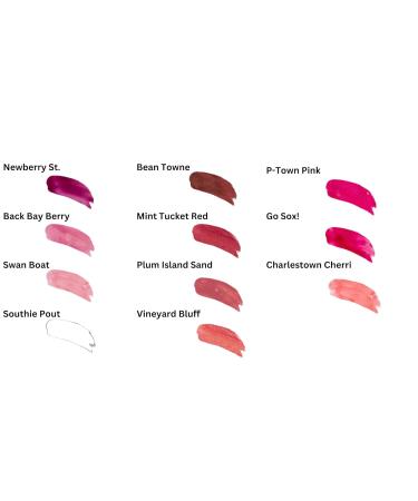 Lip Plumping Clear Lip Gloss | Vegan Southie Pout (.25oz) - Natural Plumping Moisturizing Avocado & Jojoba Oil Cooling Mint Effect - Buy Online on GoSupps.com