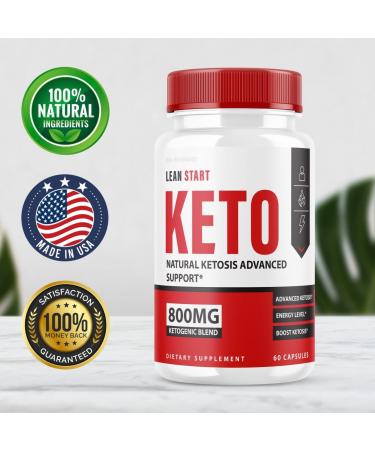 (3 Pack) Lean Start Keto Pills - 180 Capsules, 60 Count Per Pack - Buy Online on GoSupps.com
