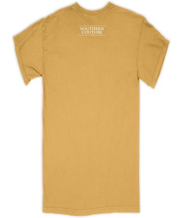 Size of a Mustard Seed Mustard Yellow Cotton Fabric Novelty T-Shirt - Yellow - Medium - Buy Online on GoSupps.com