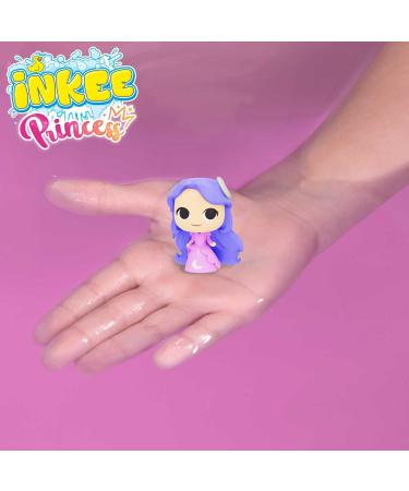 INKEE Boule de bain Princesse - Bombe de Bain Enfant avec Surprise Figurine Princesse l'int rieur Parfum Barbe Papa & Huile d Amande Douce 100g Test e Dermatologiquement Rose Ou Violet 1 unit (Lot de 1) - Buy Online on GoSupps.com