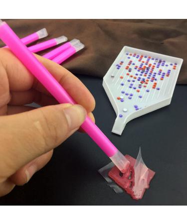 90PCS Diamond Painting Glue Clay Set - Embroidery Cross Stitch Drilling Mud & Wax Organizer Box for Diamond Painting Accessories (3 Colors) - Buy Online on GoSupps.com