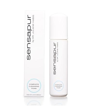 Sensapur Complete Cleansing Foam Ultramilder pore -deep cleaning foam for the face including the eye environment neck and d collet 200ml
